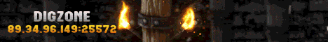 Digzone banner Digzone Minecraft server banner