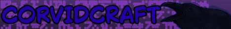 CorvidCraft SMP banner CorvidCraft SMP Minecraft server banner