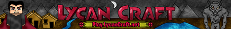 LycanCraft banner LycanCraft Minecraft server banner