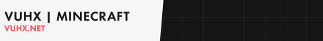 Vuhx banner Vuhx Minecraft server banner