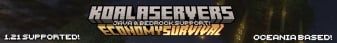 KoalaServers banner KoalaServers Minecraft server banner