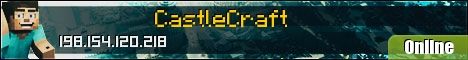 CastleCraft banner CastleCraft Minecraft server banner