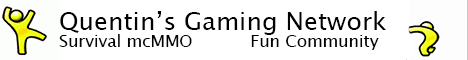 Quentins Gaming Network banner Quentins Gaming Network Minecraft server banner
