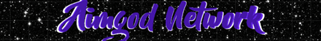 Aimgod Network banner Aimgod Network Minecraft server banner