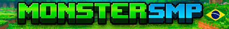 MonsterSMP banner MonsterSMP Minecraft server banner