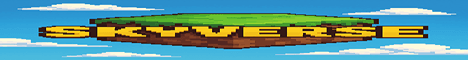 SkyVerse banner SkyVerse Minecraft server banner