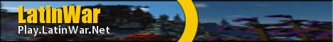LatinWar banner LatinWar Minecraft server banner