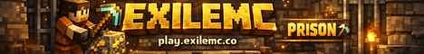 ExileMC banner ExileMC Minecraft server banner