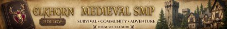 ElkHorn Hollow banner ElkHorn Hollow Minecraft server banner