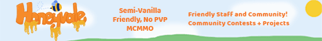Honeyvale banner Honeyvale Minecraft server banner