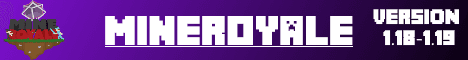Mine Royale banner Mine Royale Minecraft server banner
