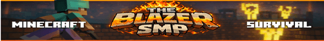 The Blazer SMP banner The Blazer SMP Minecraft server banner