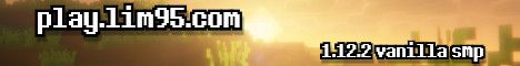 play.lim95.com banner play.lim95.com Minecraft server banner