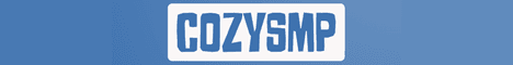 CozySMP banner CozySMP Minecraft server banner