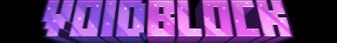 Void Block banner Void Block Minecraft server banner
