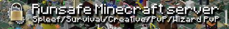 Runsafe Minecraft banner Runsafe Minecraft Minecraft server banner