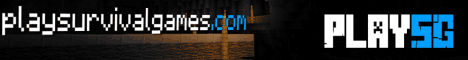 Craft Survival Games banner Craft Survival Games Minecraft server banner