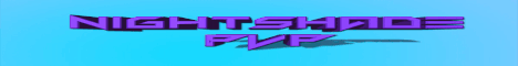 NightShadePvP banner NightShadePvP Minecraft server banner