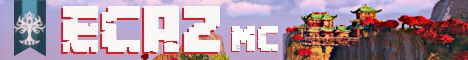Ecaz MC banner Ecaz MC Minecraft server banner