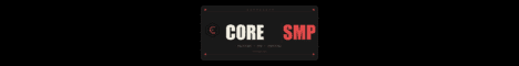 CoreSMP banner CoreSMP Minecraft server banner
