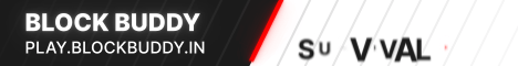 Block Buddy Network banner Block Buddy Network Minecraft server banner