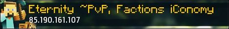 Eternity banner Eternity Minecraft server banner