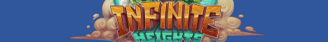 InfiniteHeights banner InfiniteHeights Minecraft server banner