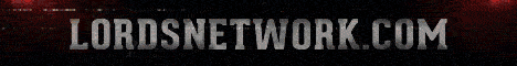 LordsNetwork banner LordsNetwork Minecraft server banner