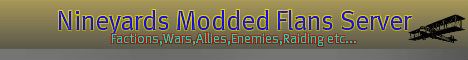 NineYards Flan Server banner NineYards Flan Server Minecraft server banner