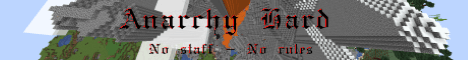 Anarchy hard banner Anarchy hard Minecraft server banner