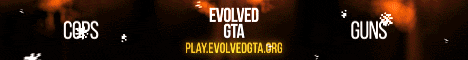 EvolvedGTA banner EvolvedGTA Minecraft server banner