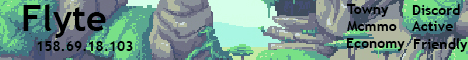 Flyte banner Flyte Minecraft server banner
