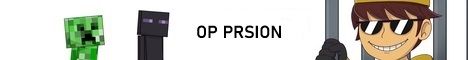 OP Prsion banner OP Prsion Minecraft server banner