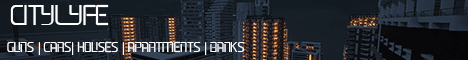 CityLyfe banner CityLyfe Minecraft server banner