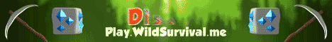 WildSurvival banner WildSurvival Minecraft server banner