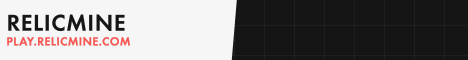 RelicMine banner RelicMine Minecraft server banner
