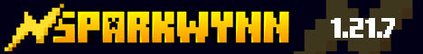 Sparkwynn banner Sparkwynn Minecraft server banner