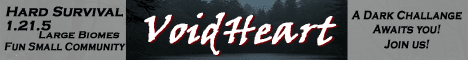 VoidHeart banner VoidHeart Minecraft server banner