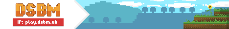 DSBM Network banner DSBM Network Minecraft server banner