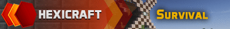 Hexicraft banner Hexicraft Minecraft server banner