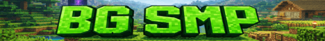 BG SMP banner BG SMP Minecraft server banner