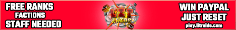 LitRaids banner LitRaids Minecraft server banner