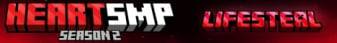 HeartSMP banner HeartSMP Minecraft server banner