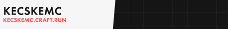 KecskeMc banner KecskeMc Minecraft server banner