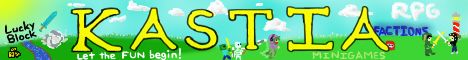Kastia banner Kastia Minecraft server banner