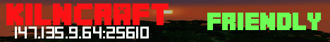 KilnCraft banner KilnCraft Minecraft server banner
