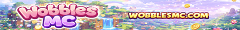 WobblesMC banner WobblesMC Minecraft server banner