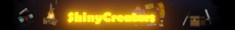 ShinyCreators banner ShinyCreators Minecraft server banner