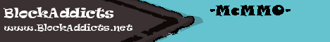 Blockaddicts banner Blockaddicts Minecraft server banner