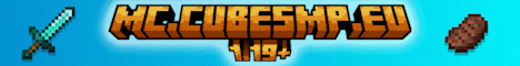 CubeSMP banner CubeSMP Minecraft server banner